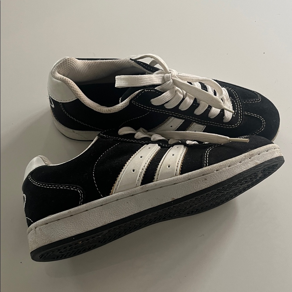 Black and White Sneakers
